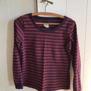 Agnes B vintage long sleeve crew neck tee